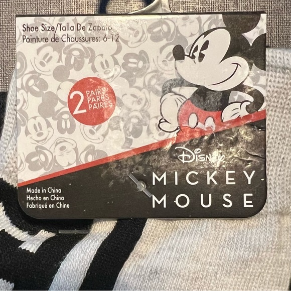 Disney Mickey Mouse Socks NWT - Picture 3 of 4